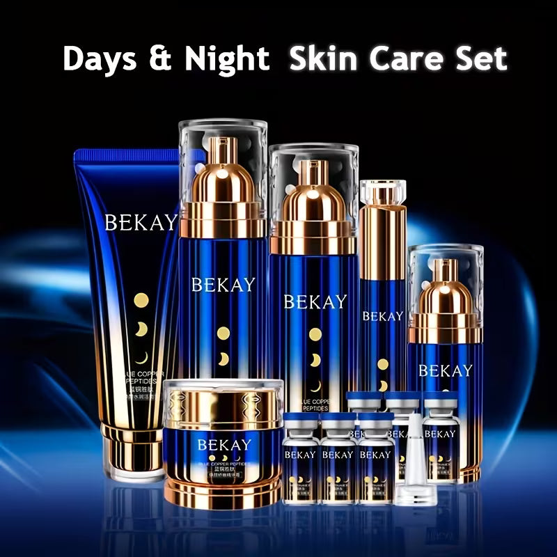 Blue Copper Peptide Skin Care Gift Set 12 Sets