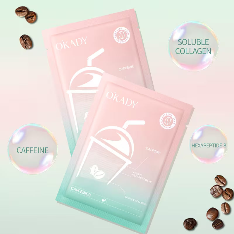 10/20-Piece Pack (5 Sheets per Box) — Icy Americano Caffeine Firming Mask