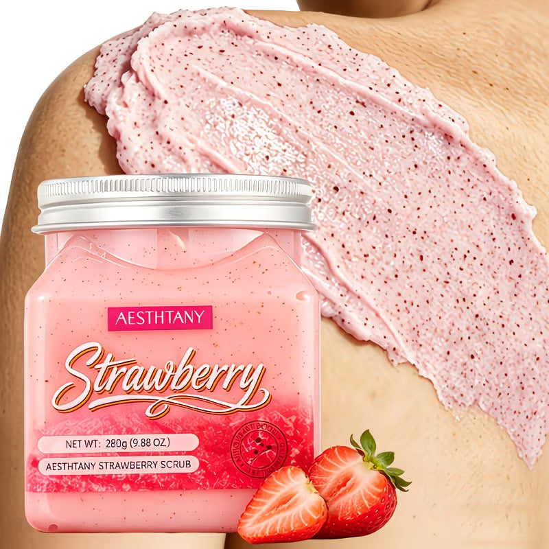 Erdbeer-Eiscreme-Peeling