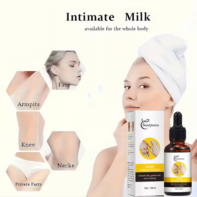 Vitamin C Brightening Body & Face Serum – Plant-Infused, Non-Sticky & Gentle Formula