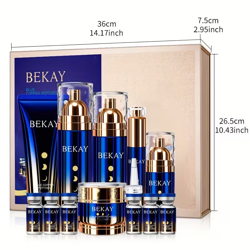 Blue Copper Peptide Skin Care Gift Set 12 Sets