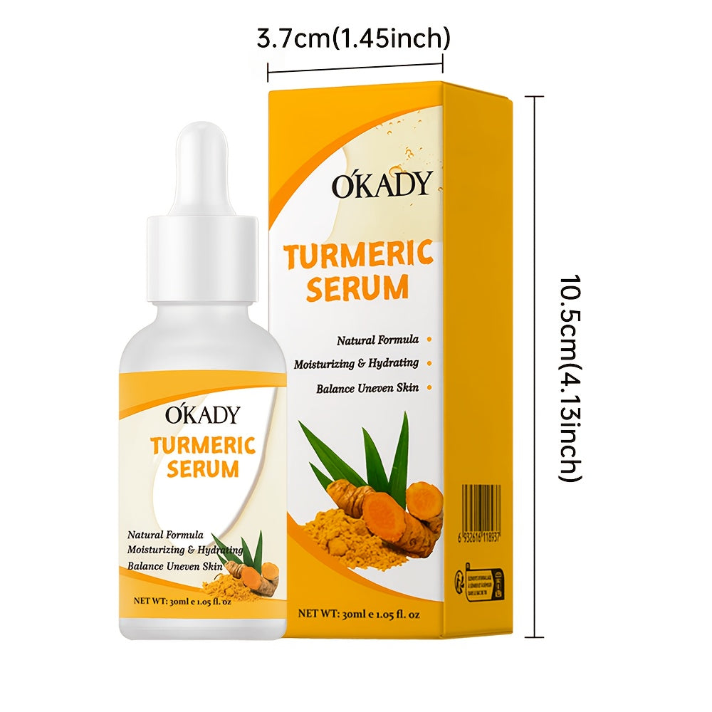 Turmeric Brightening Serum with Niacinamide & Arbutin – 3 x 30ml