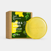 Beautyturess Lemon & Ginger Shampoo Bar (100g)