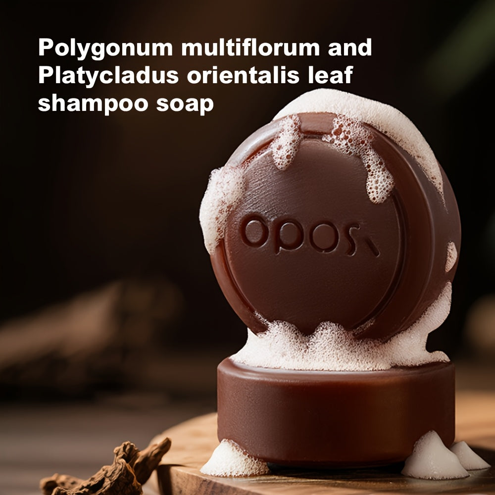 Fo-Ti & Ligusticum Herbal Shampoo Bar 120g – Oil-Control, Moisturising & Shine-Boosting