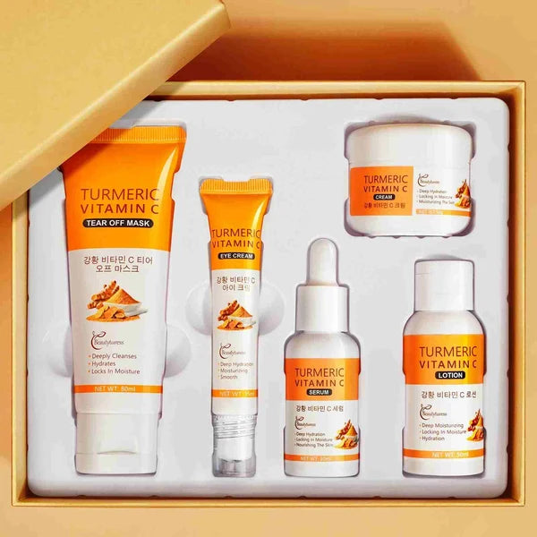 Beautyturess Turmeric Set Kit (Five Pieces)