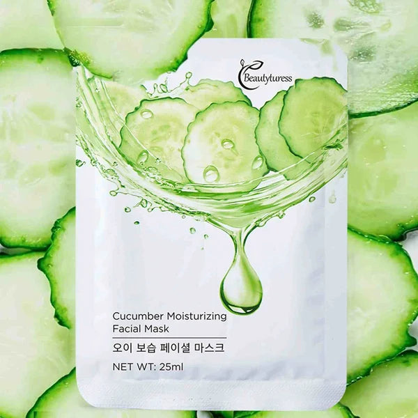 Beautyturess Cucumber Hydrating & Moisturizing Mask (25ml x 1 sheet)