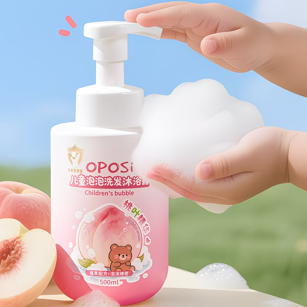 Children's Bubble Shampoo & Body Wash — 500ml