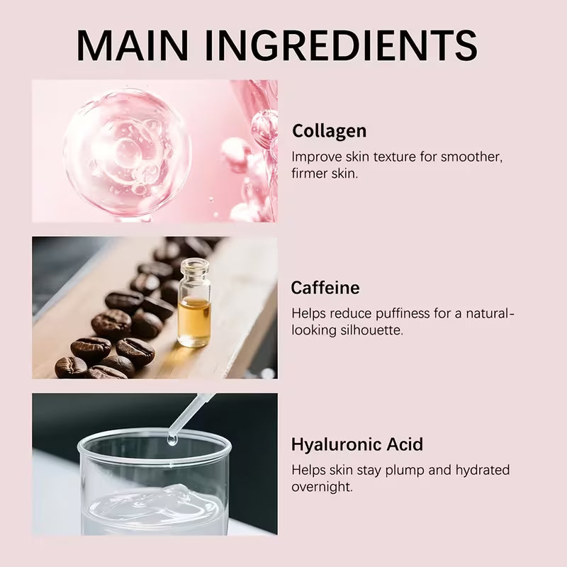 10/20-Piece Pack (5 Sheets per Box) — Icy Americano Caffeine Firming Mask