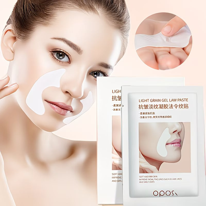 10 pairs - collagen nasolabial fold patches