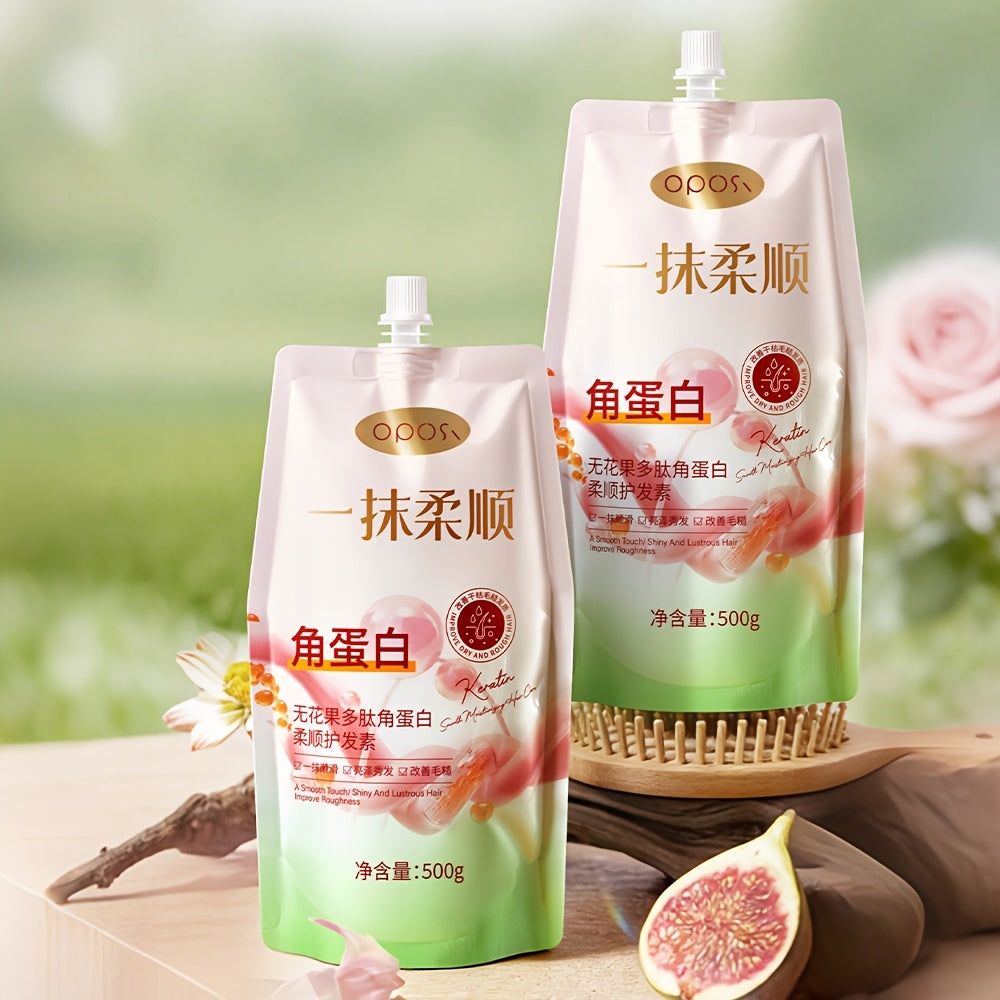 Fig Peptide & Keratin Hair Conditioner – Moisturising, Softening Frizzy Hair & Long-Lasting Fragrance | 500g