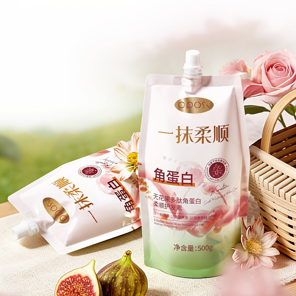 Fig Peptide & Keratin Hair Conditioner – Moisturising, Softening Frizzy Hair & Long-Lasting Fragrance | 500g